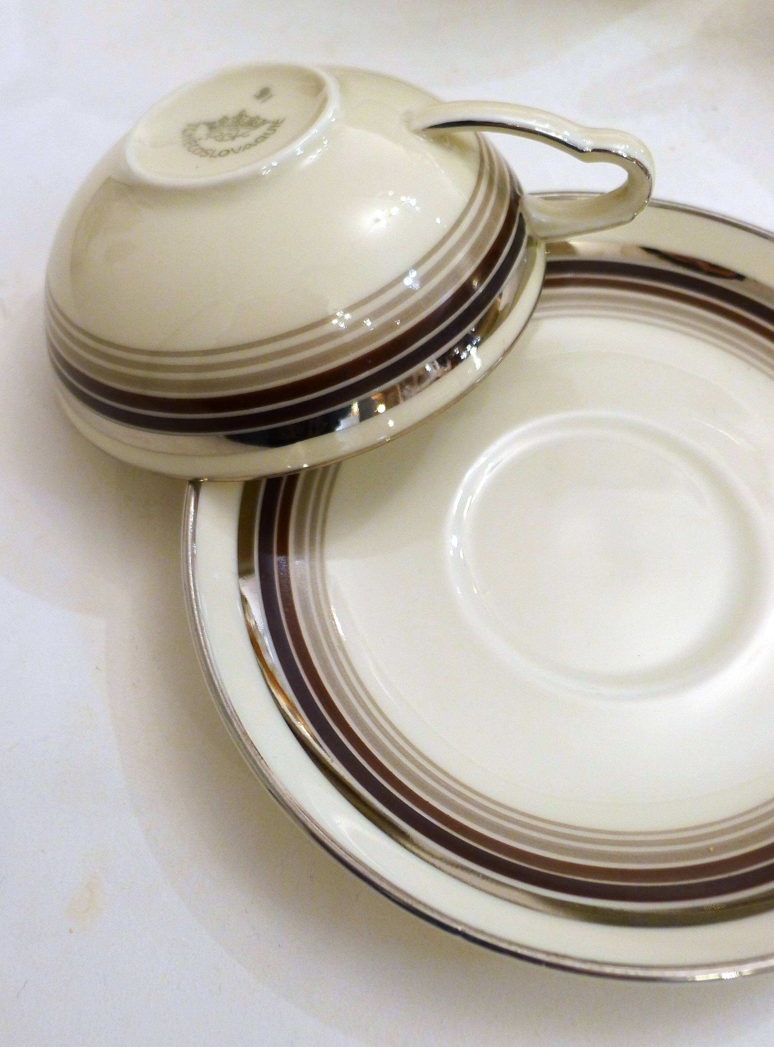 Art Deco coffee service by RGK 1930s