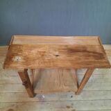 Wooden set for children with tools