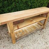 Wooden workbench