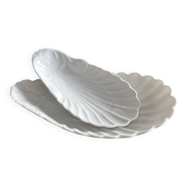 Duo de coupelles coquillage