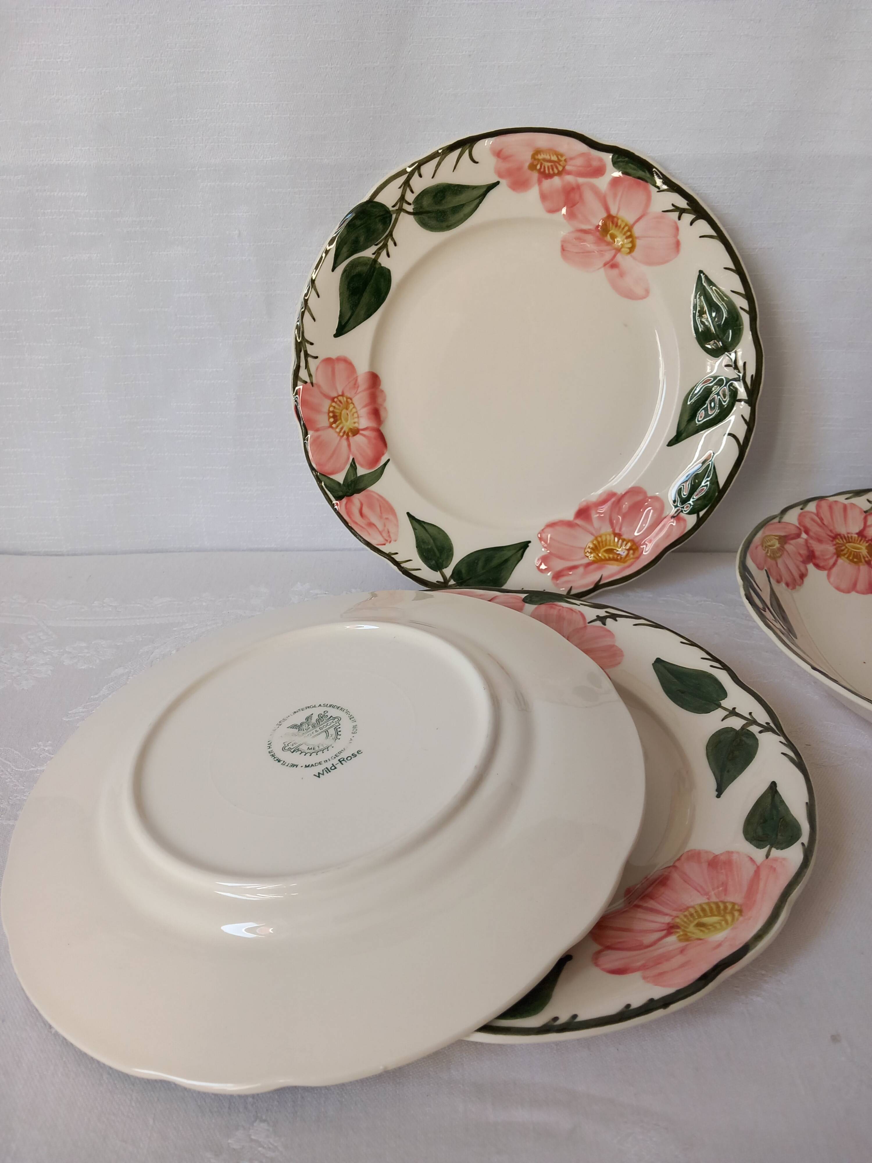 Assiettes Villeroy Et Boch Wild Rose