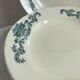 Set of 3 Longchamp Lutèce deep plates in ironstone.