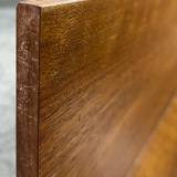 Wall shelf by Walter Wirz for Wilhelm Renz, 60s. Rosewood