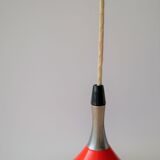 Tulip red metal hanging