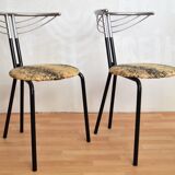 Chairs from the 80s design