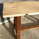 Table basse tréteau d'atelier