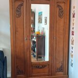Old art deco wardrobe
