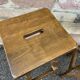 paire de Tabourets de bar bois vintage