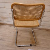 Eight chairs "Cesca B32" by Marcel Breuer