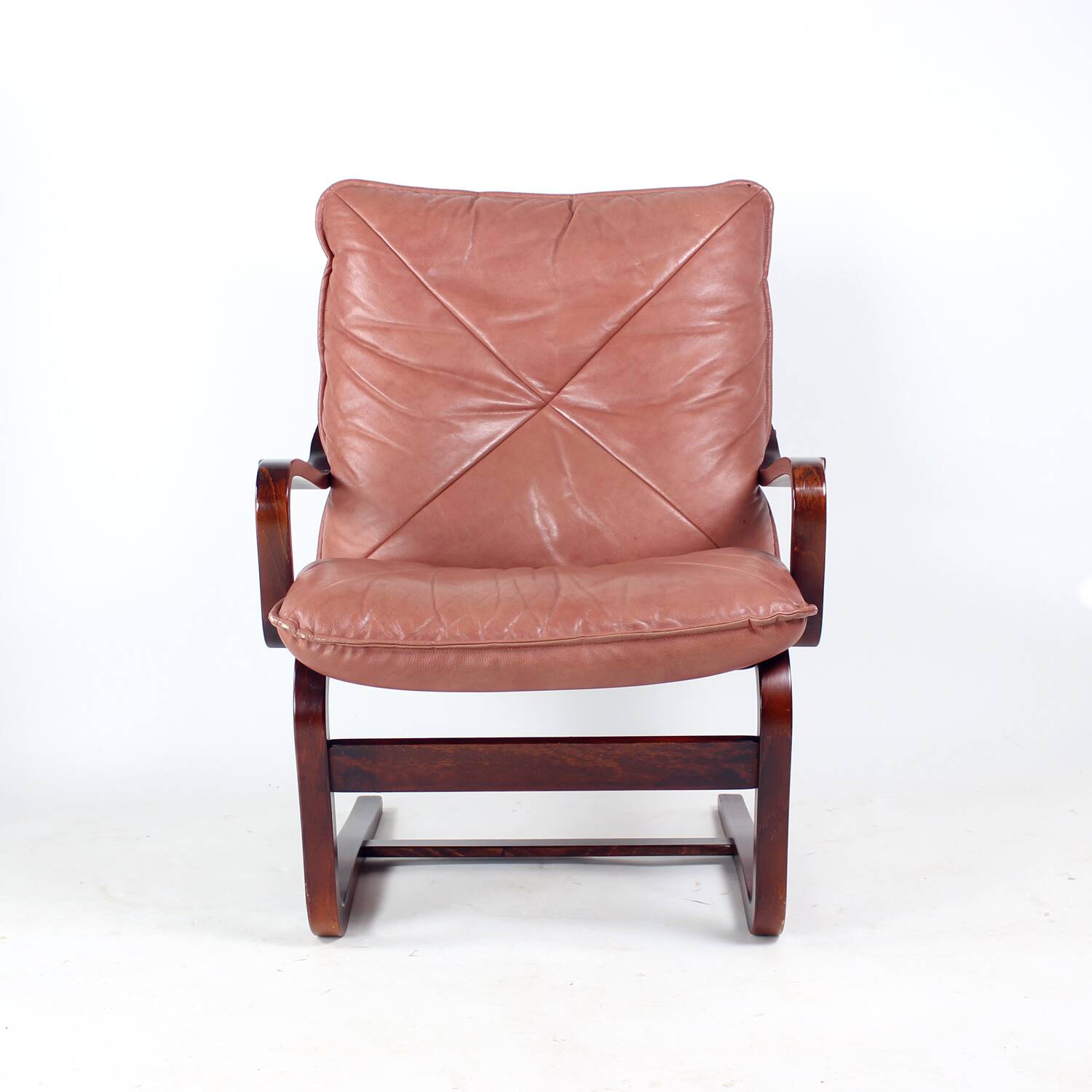 Fauteuil élégant de style danois moderne, par J.M. Birking & Co., Copenhague
