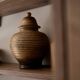 Jarre / vase en beige brun