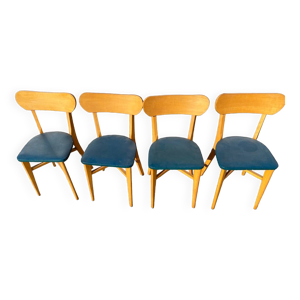 set 4 chaises bistrot