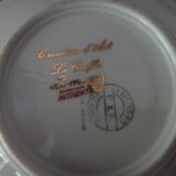 Limoges porcelain tripod cup