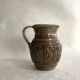 Italian Glazed Ceramic Vase – Sgraffito Engraving