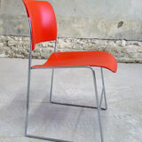 Set of 6 chairs "404″ by David Rowland, 1970