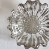 Vintage crystal ashtray 70s