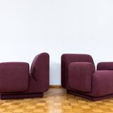 Modular Lounge Chairs model 5303 by Oelsa 1970's Germany, Set of 2