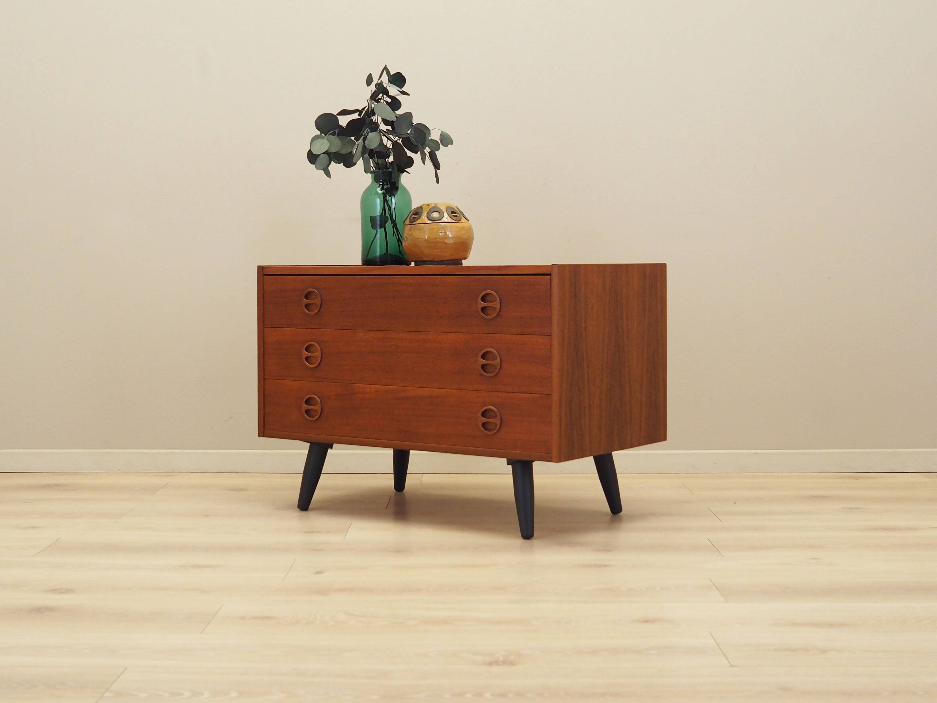 Teak chest of drawers, Danish design, 1960s, production: Denmark
