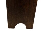 Art Deco Oak Newspaper Rack Magazine Rack 1950s design