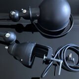 Lampe Jielde deux bras noir satin originale 1960