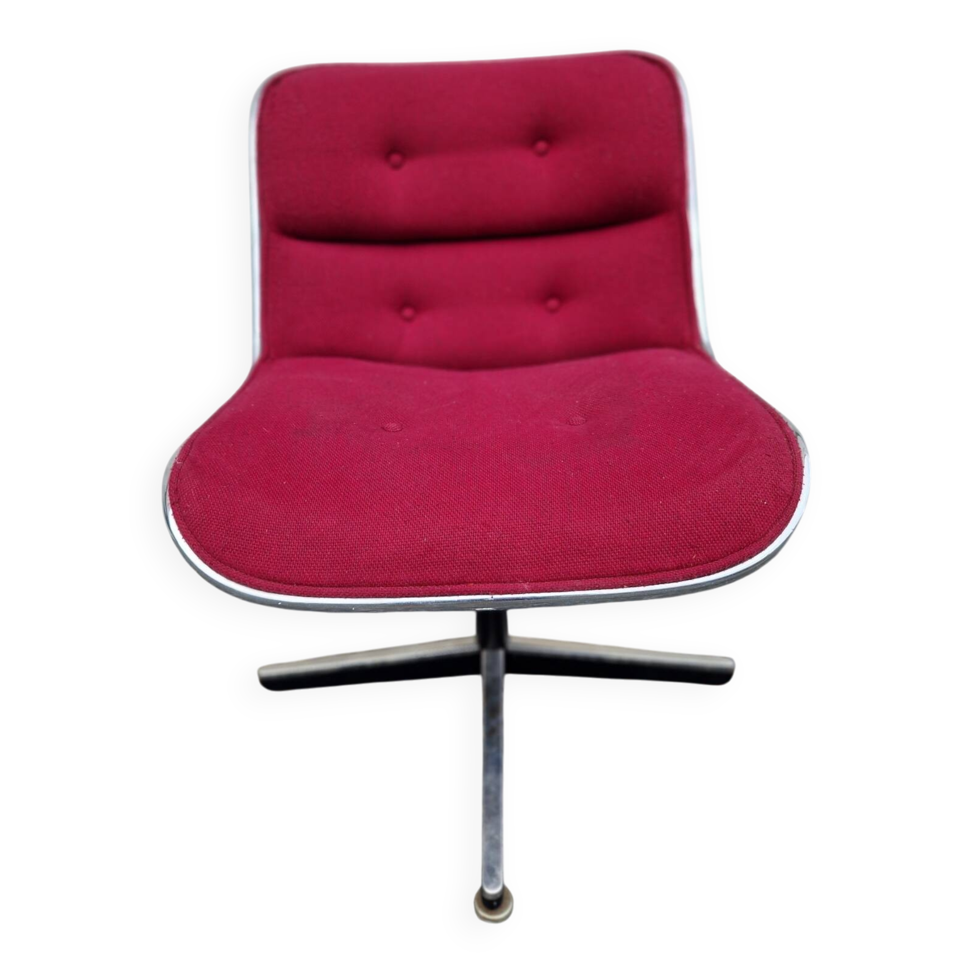Charles Pollock swivel chair for Knoll