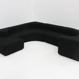 Vintage Lara modular sofa designed by Pamio, Toso and Massari for Stilwood 1968