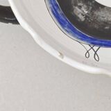 Vintage Saint-Clément flat bowl 1950