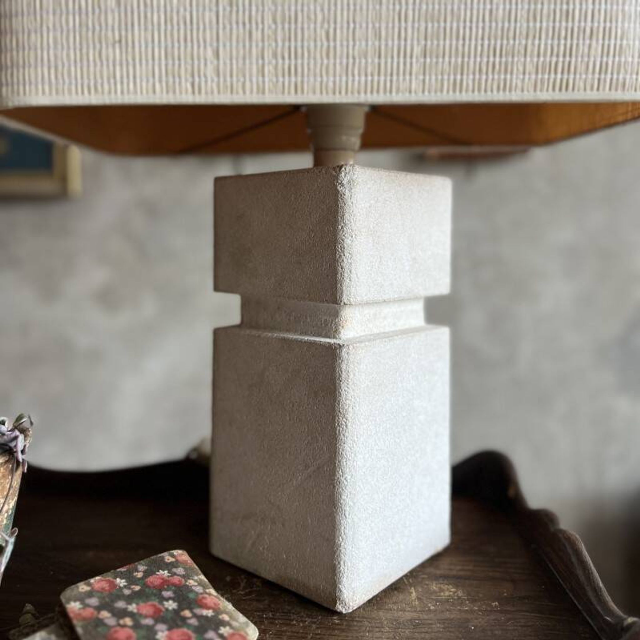 Lampe en pierre