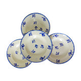4 K&G Luneville Loire model soup plates