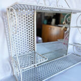 White shelf