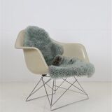 Rare Herman Miller / Charles & Ray Eames “LAR” fiberglass armchair on “Cat’s Cradle Base” / 1950s-1960s