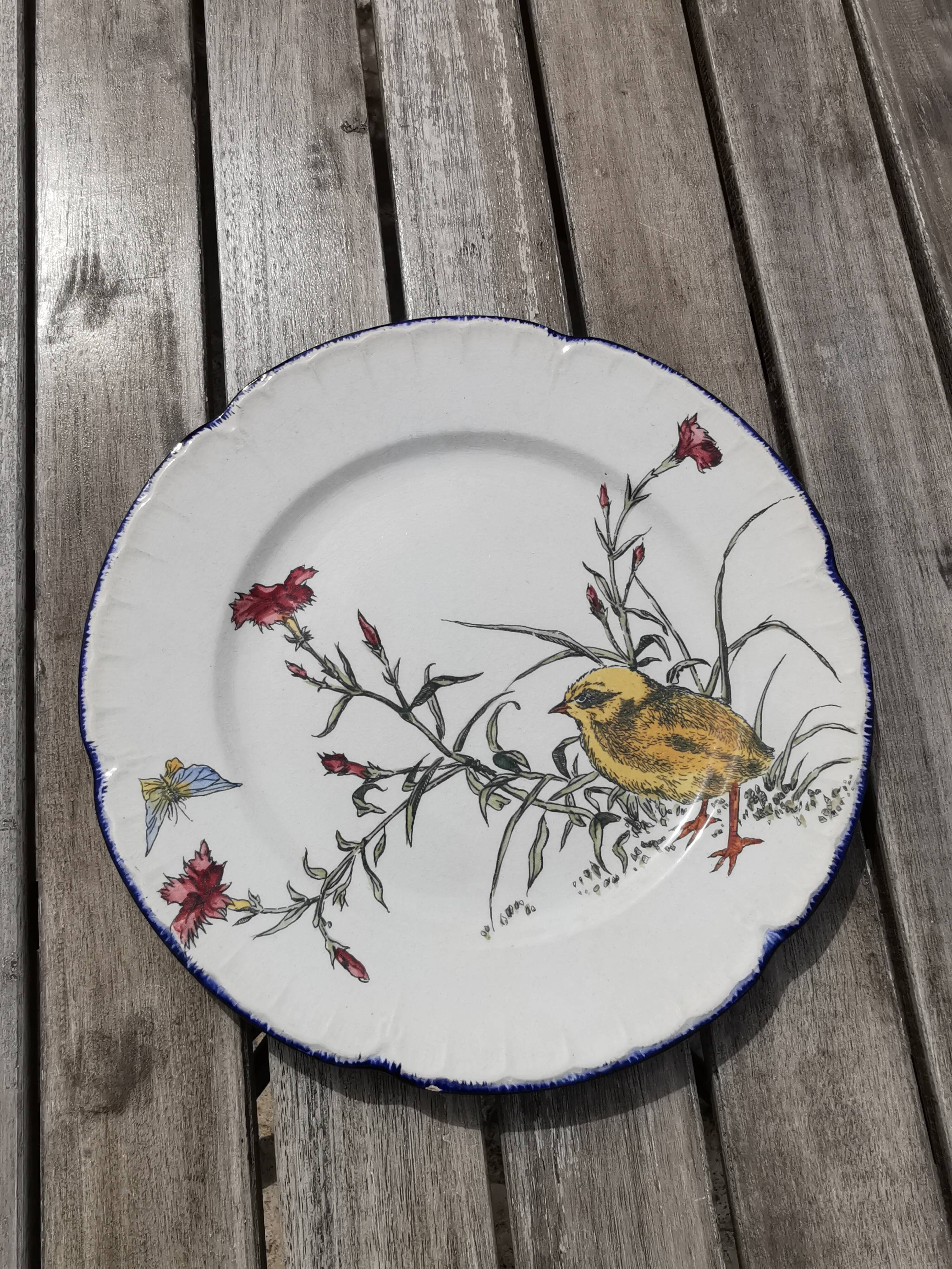 Decorative plate decoration chick, crystal staircase Paris