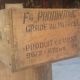 Urss chatka vintage natural wooden crate