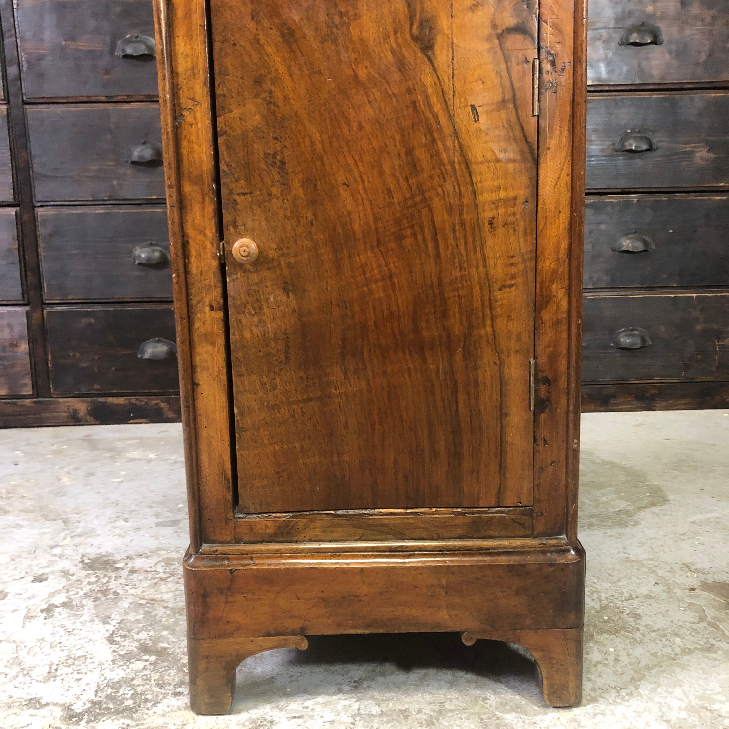 Louis Philippe wooden bedside table