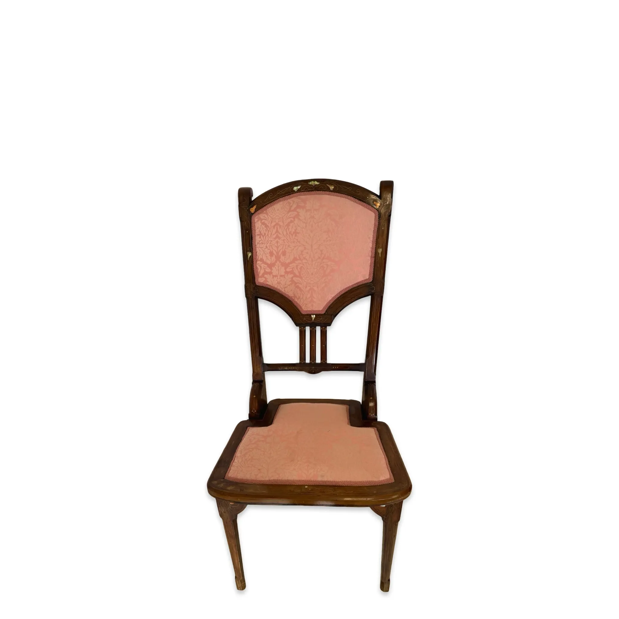 Antique Art Nouveau / Liberty Side Chair – Italy, circa 1900–1910
