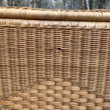 Vintage wicker chest