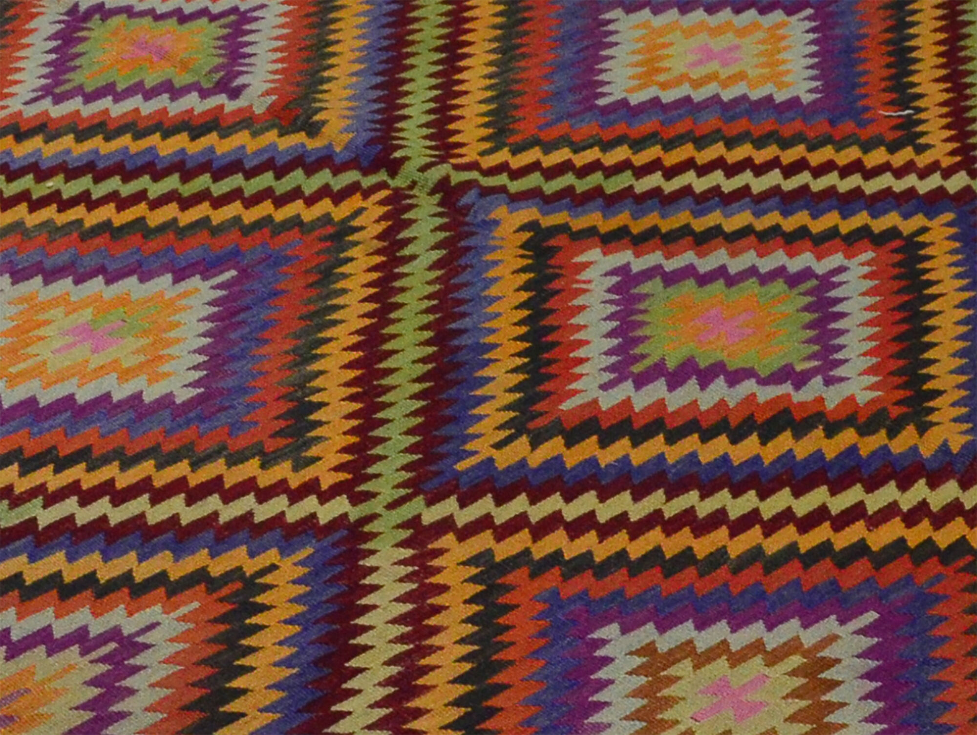 Anatolian handmade kilim rug 321 cm x 177 cm