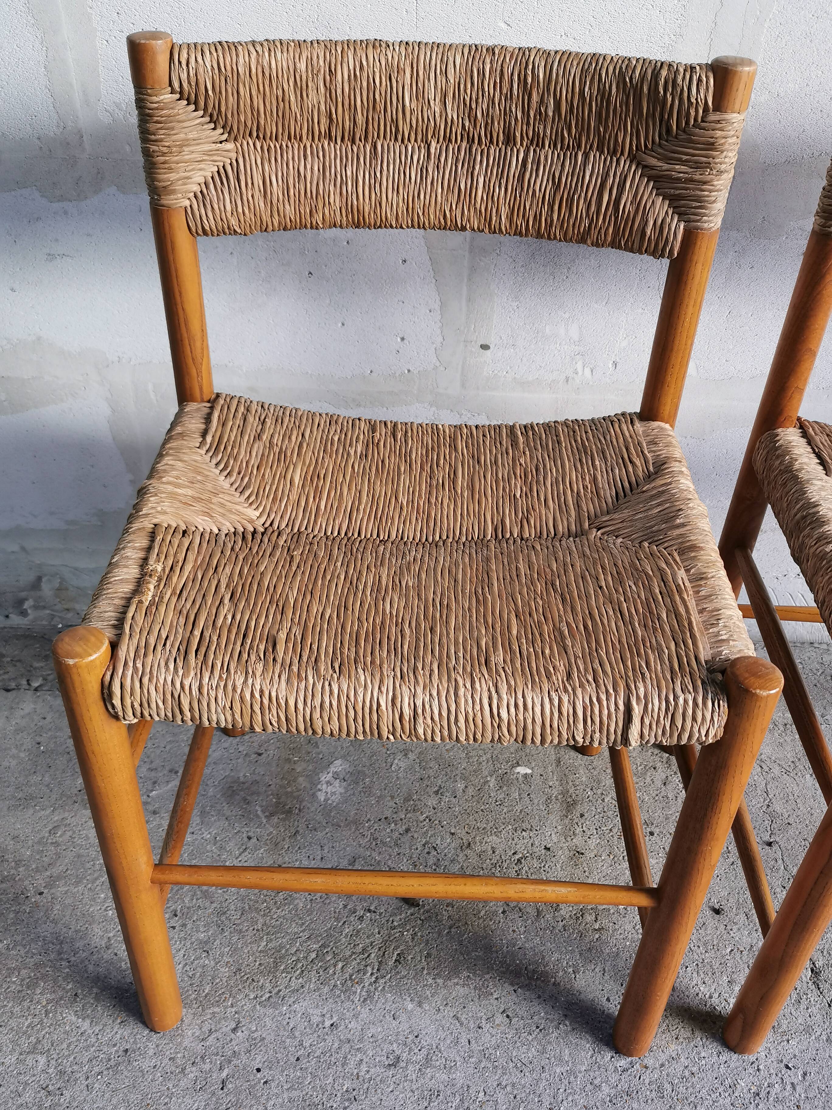 4 vintage chairs Dordogne model by Robert Sentou