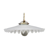 Hanging lamp in opaline