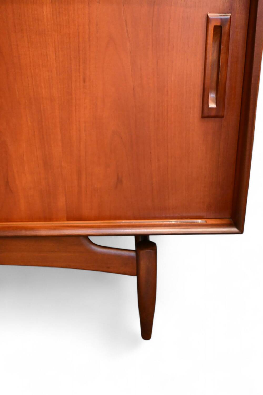 Rare Mid Century Highboard Louis van Teeffelen in Teak