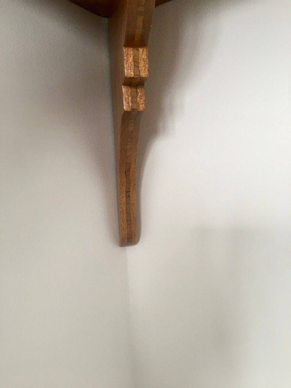 1950s corner shelves