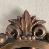 Old metal mirror