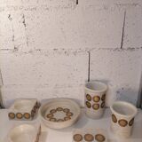 Bitossi Golden Ceramic Lot 1960