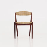 Teak chairs by Kai Kristiansen model 31 1970s