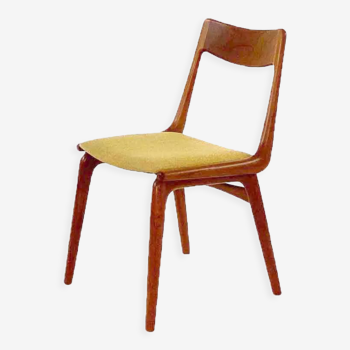 Vintage teak boomerang chair model 370 by Alfred Christensen, 1960s