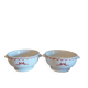 Antique earthenware bowls from Paris.