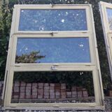 Wooden canopy 3 windows with bellows and abbatant