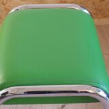 Vintage apple green stool or footrest