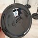 6 Octime octagonal black-footed wine glasses