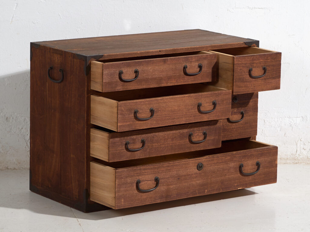 Old Japanese Tansu Chest – Taishō Period (c.1913) #31